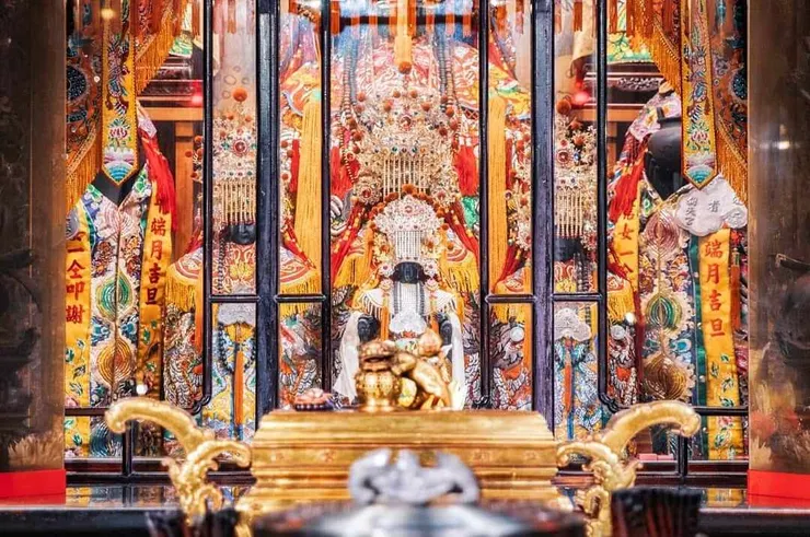 北港朝天宮聖母 (圖片取自IG : oscar19990515)