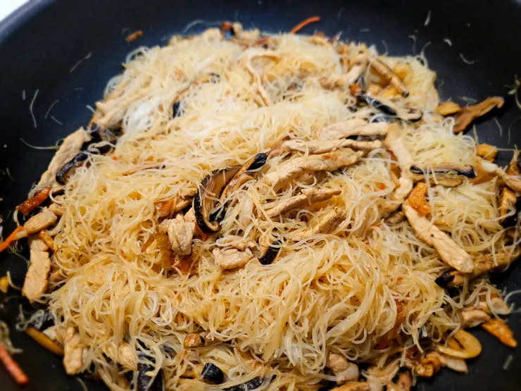 第一次炒米粉還算可以