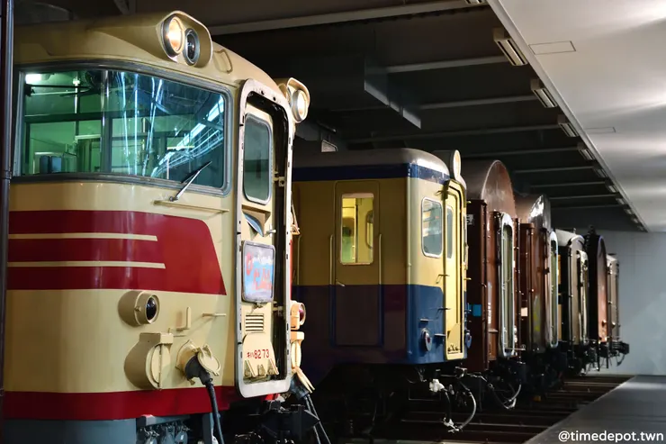 其他無法陳列在大展間的車輛被收納在收藏展區