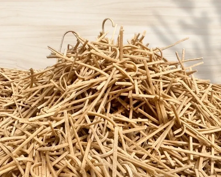 圖說：以細麵頭製作的「歲歲平安碎碎麵」，短小柔軟的特性讓幼童長者都能輕鬆入口，全館滿1999元即可獲贈1包。（資料來源：日日好食）