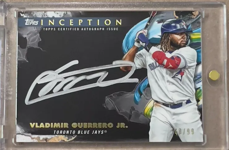 2023 topps inception sliver signings