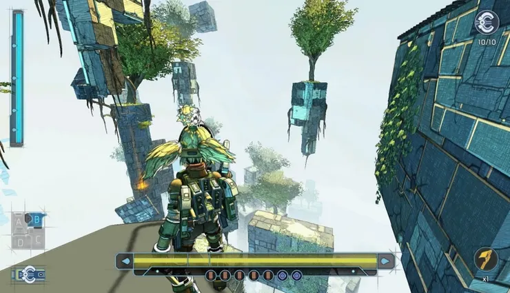 酷酷的遊戲畫面,大概從00年代後稍微有資源的二線廠商都能做出這個畫面,3A遊戲的畫面優勢就此慢慢消退