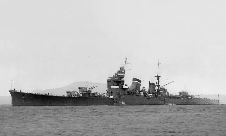 1931年位在吳軍港的妙高號