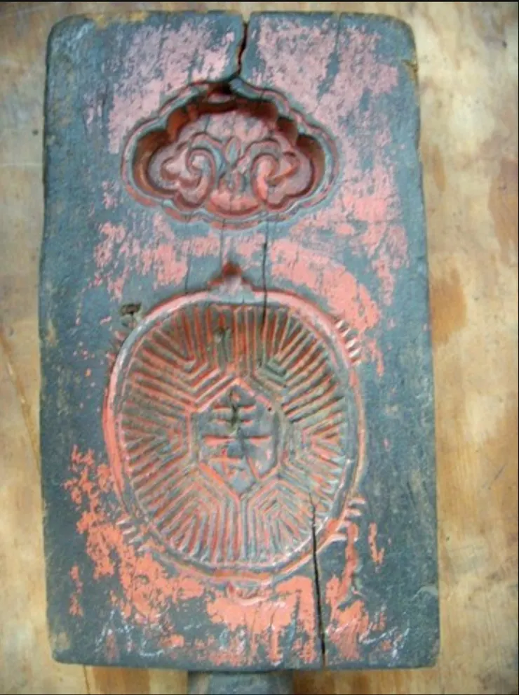 痕跡， 是這枚粿印真正的年輪。