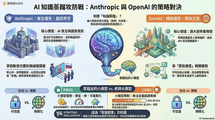 楊老師AI365 - 為什麼Anthropic對「知識蒸餾」這麼敏感