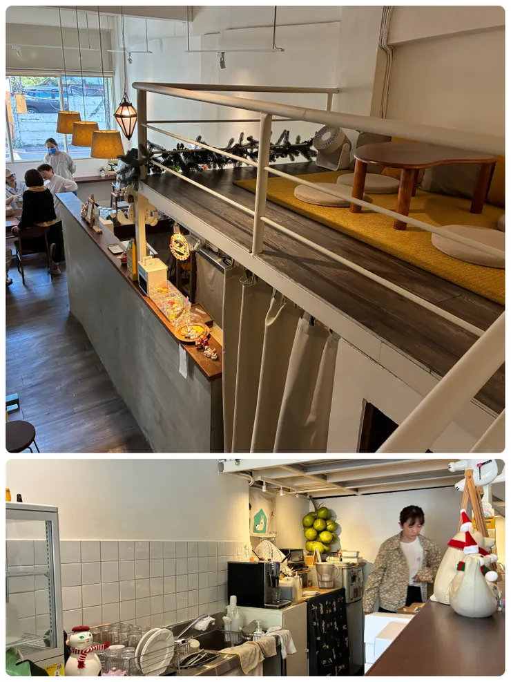 在小閣樓用餐也好棒!