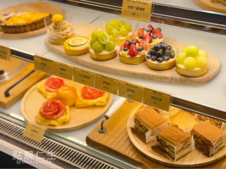 新店裕隆城|B1米米咖啡 令人垂涎的甜點