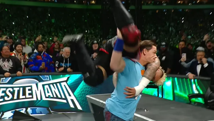 Cena 的登場，不是搶戲，而是交棒。