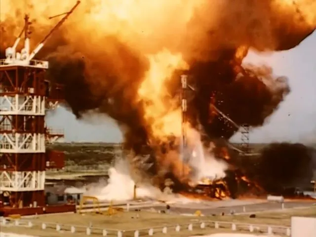 1957.12.06 火箭的爆炸現場