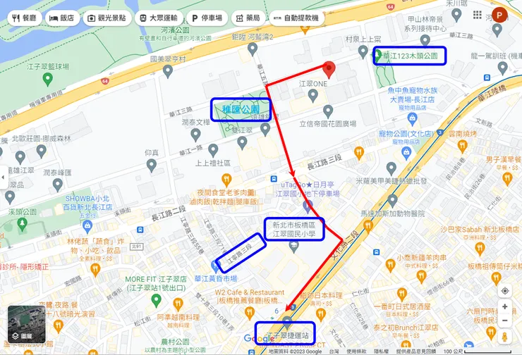 幸福PLUS建案周邊示意圖