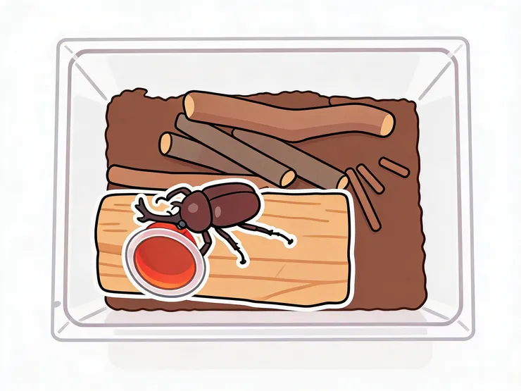 空間要足夠才能讓甲蟲安心居住