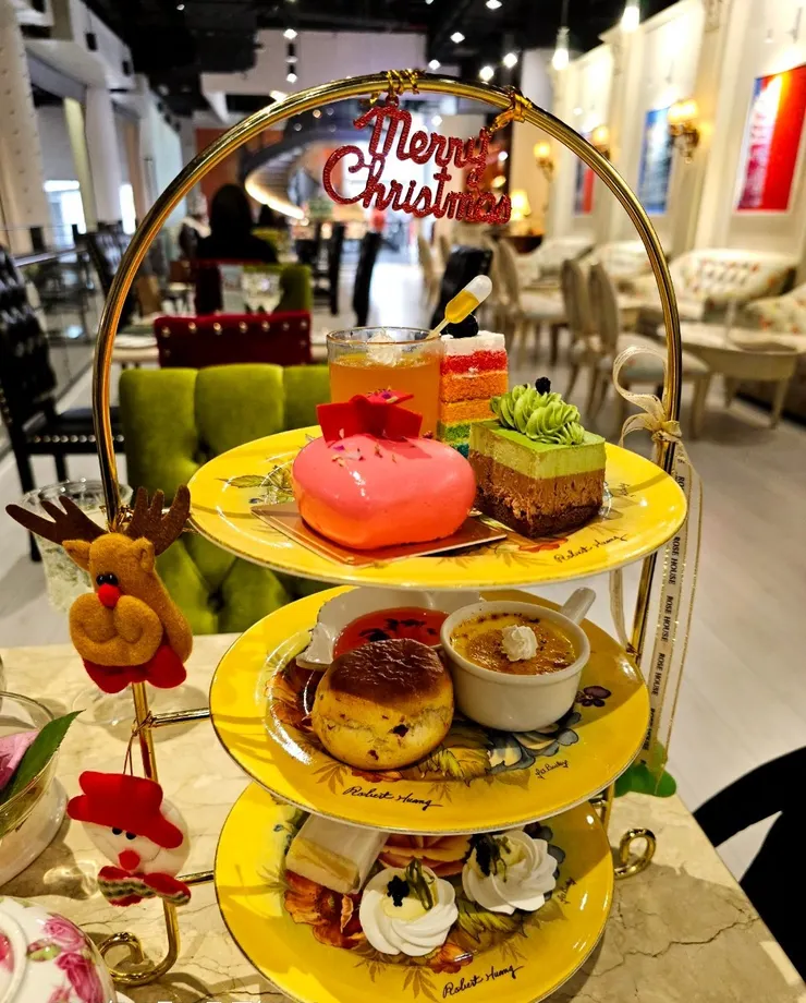 聖誕威廉王子三層下午茶