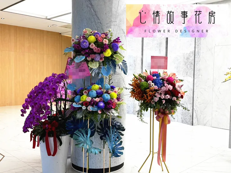 【台南花店推薦】50年在地品牌 ✦ 心情故事花房 ✦ 羅馬柱、開幕花禮大量訂購首選!