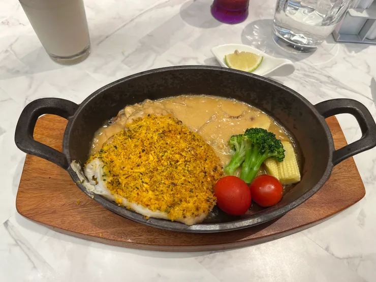 香酥魚佐奶油味增