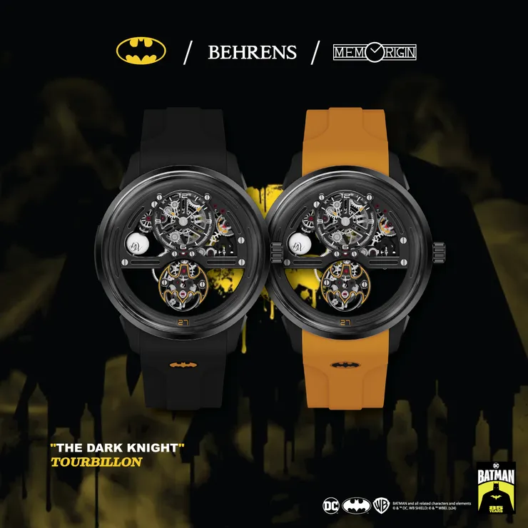 Behrens X Memorigin The Dark Knight 陀飛輪腕表 