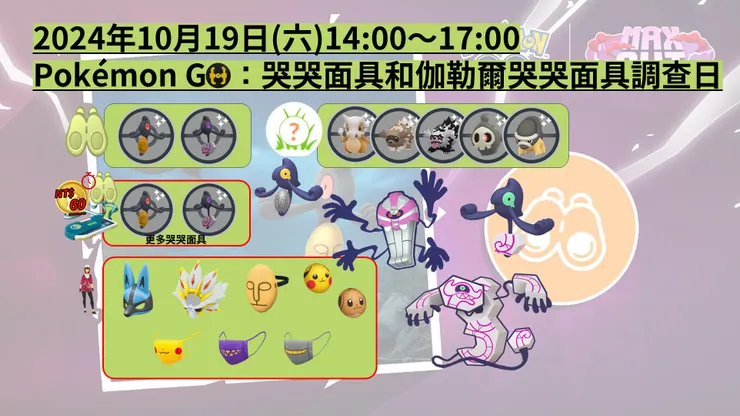 哭哭面具調查日 懶人包