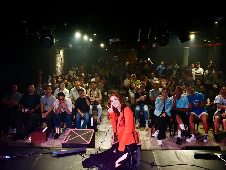 全場歌迷大合照