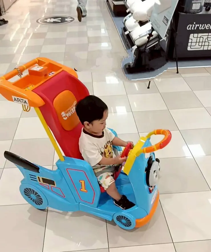 珍豬愛上的推車😍