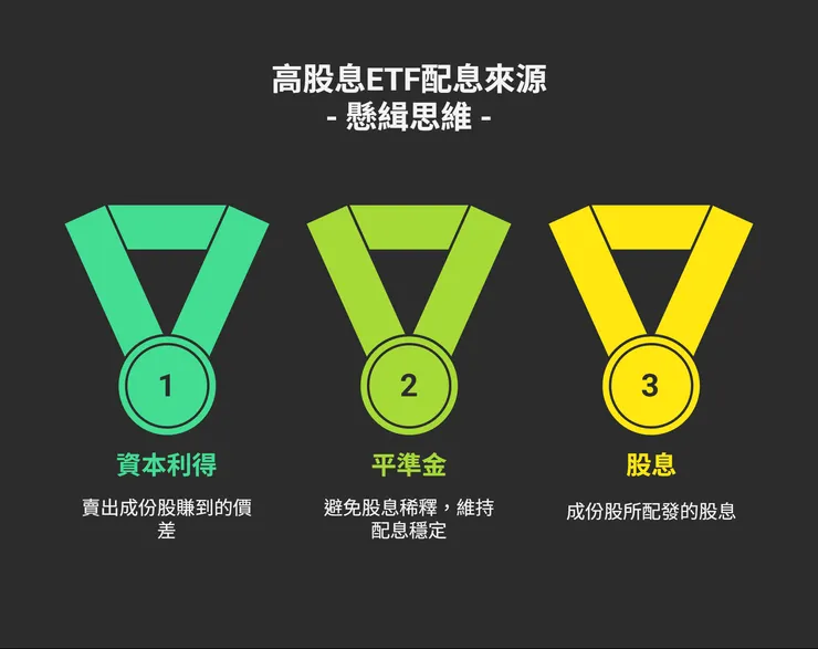 高股息主要配息成份