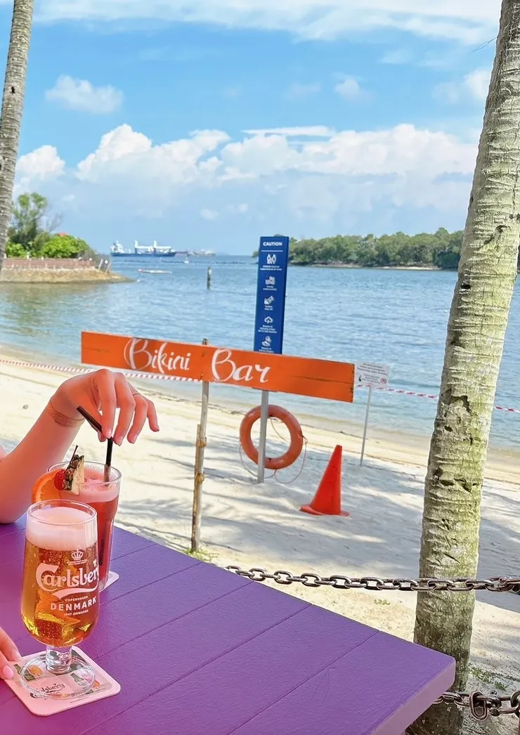 天氣實在太好，需要來點冰冰涼涼的酒精。（圖片來源：辰心）