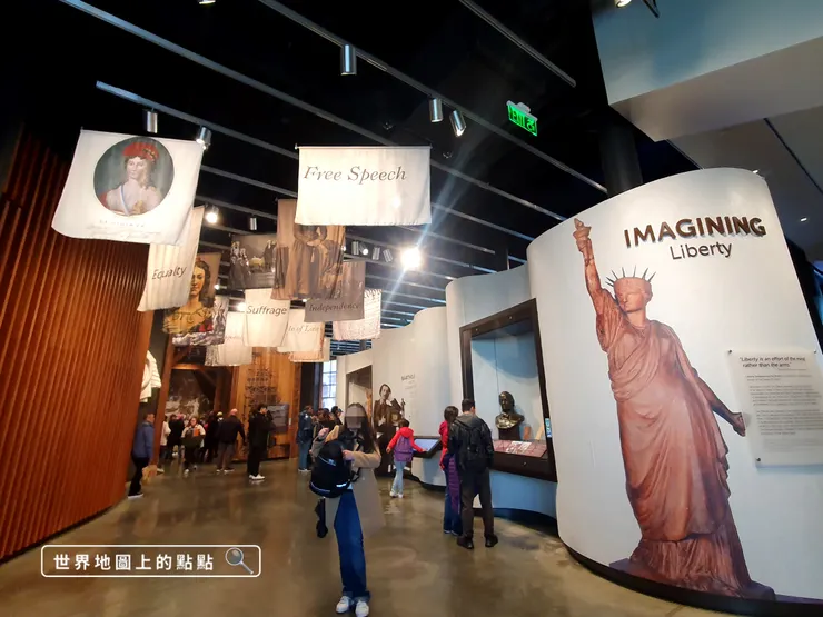 博物館展廳入口