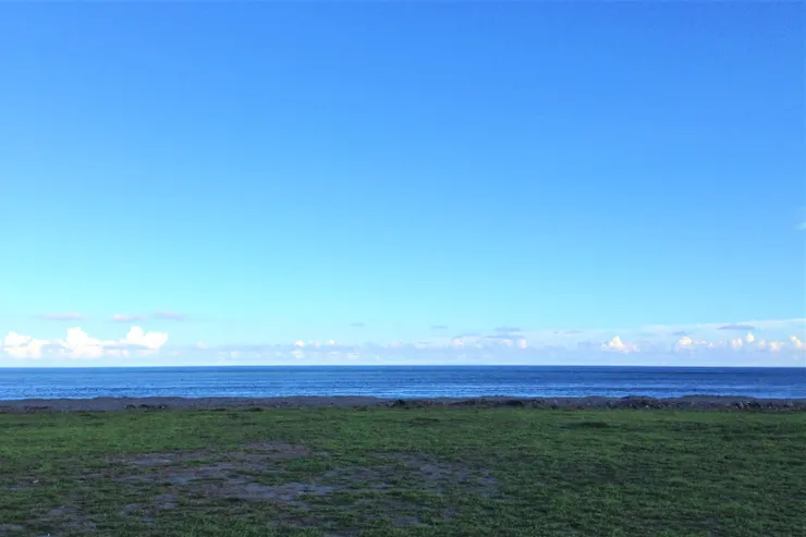 好舒服、好輕鬆，就讓這片海為台東行畫下句點！