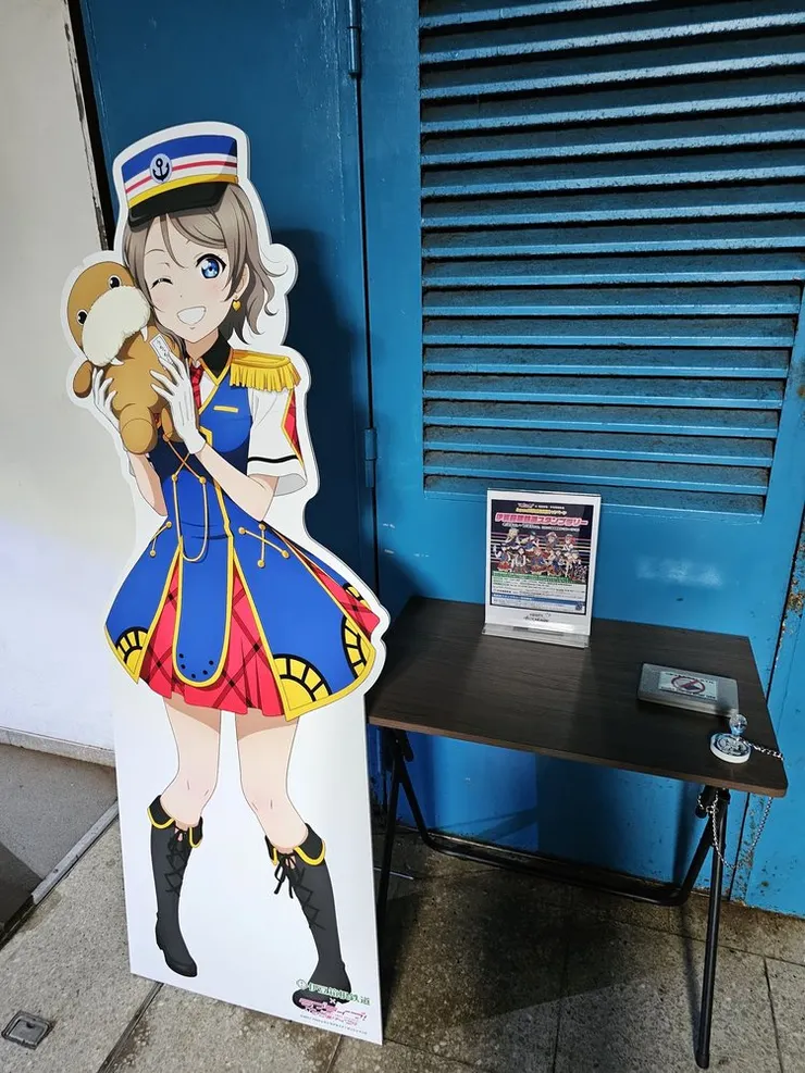 曜ちゃん出現了，旁邊也能蓋章，不過是關於伊豆鐵道的另一個集章活動的章