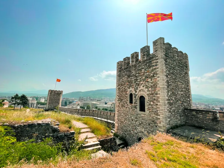 史高比耶堡壘 Skopje Fortress shot by Emma.