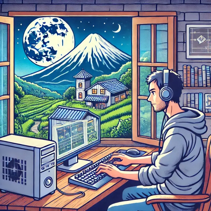 今天的夜真晴朗，是個製作遊戲的好日子