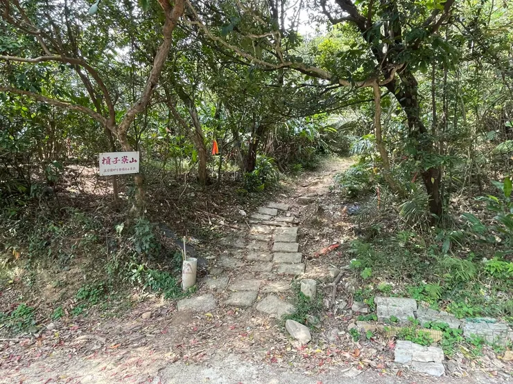 槓子寮山登山口2