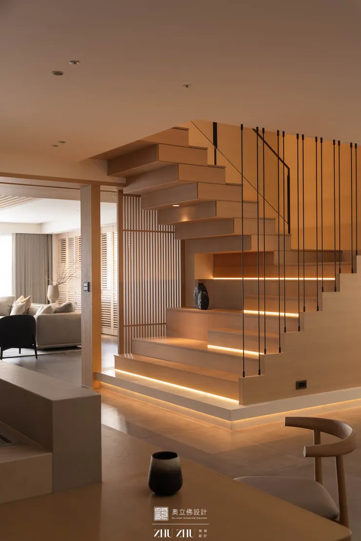 奧立佛 x 株株聯合設計｜高雄室內設計｜新日式實驗｜老屋翻新｜日式風格豪宅｜豪宅設計