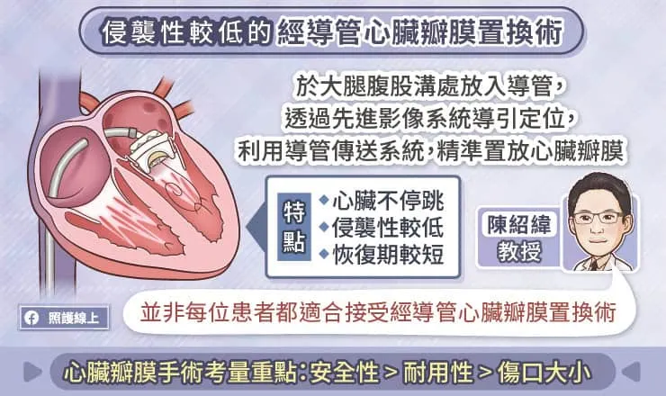 經導管心臟瓣膜置換手術