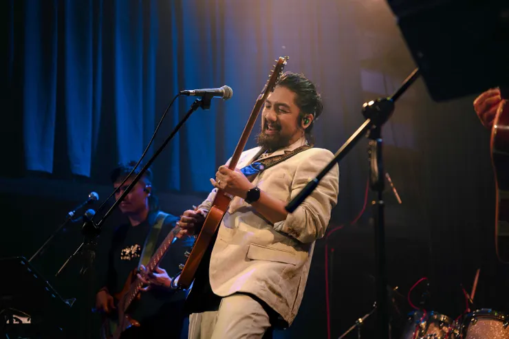 吉他手Sakinu曾以Matzka樂團榮獲第 22 屆金曲獎「最佳樂團獎」。 （圖／風潮音樂　提供）