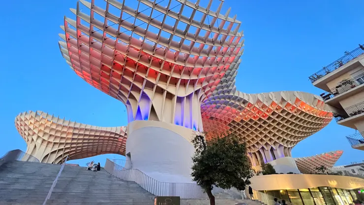 透出紅色像花瓣一樣