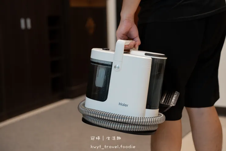 洗沙發床墊機器_海爾蒸氣織物清潔機【白兵長R9】_想洗就洗一