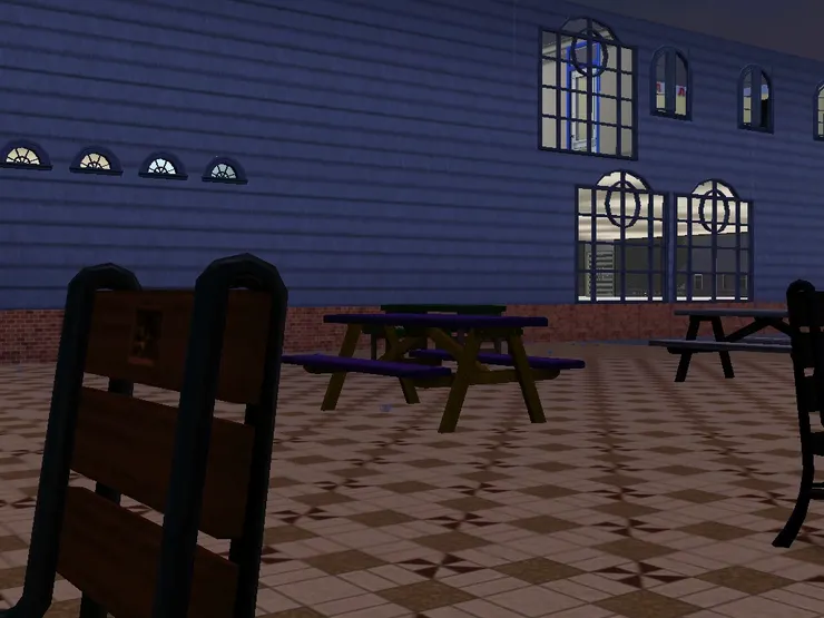 但也可透過窗子看到書店部份情景。