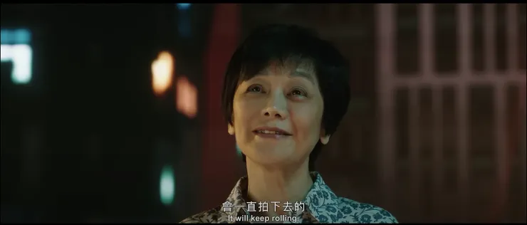 這個角度，能看到張艾嘉亮晶晶的眼睛