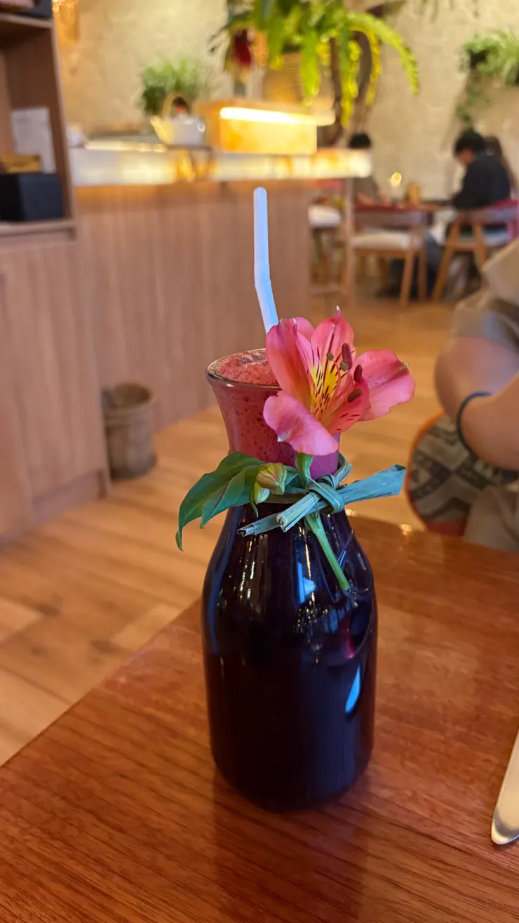 來秘魯必喝的紫玉米汁（Chicha morada），超級好喝，個人非常喜歡！