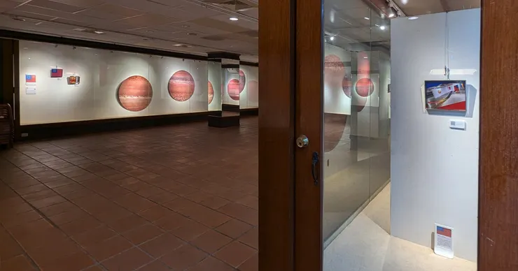 西元2025年4月15日，虹心球、空間與時間的對話。