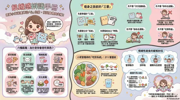 從心出發找回身體自主權 小賀營養師