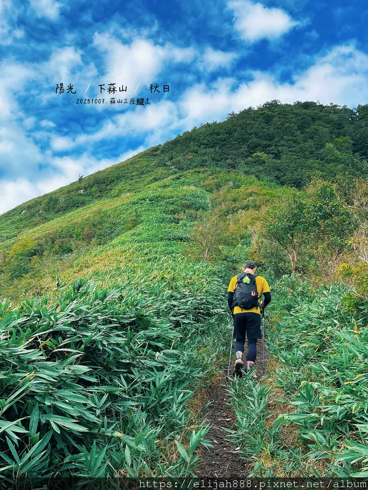 【2025初秋.岡山県真庭市】蒜山三座縱走/下蒜山(海拔11