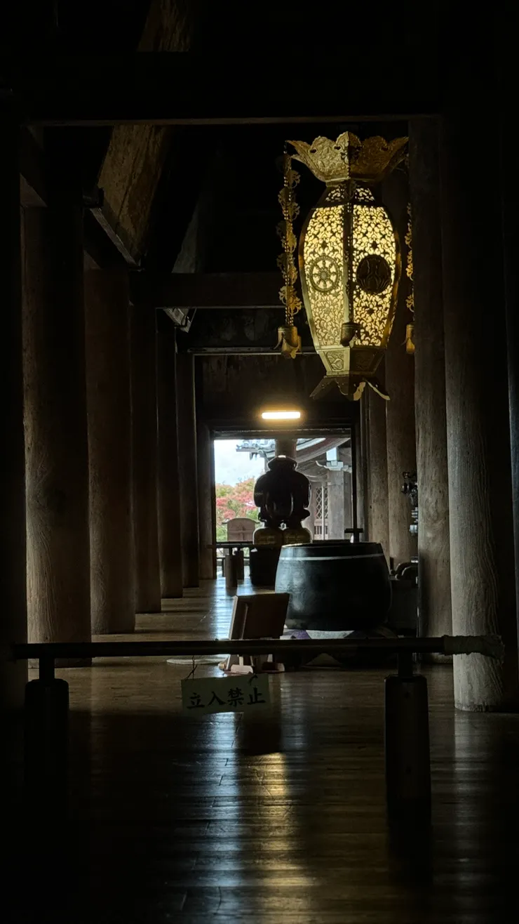 清晨剛開始的清水寺