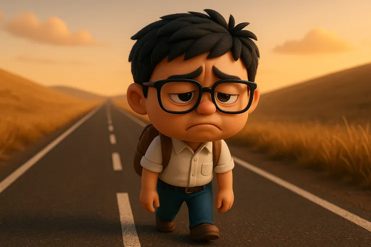 這是一段很長很長很長的路