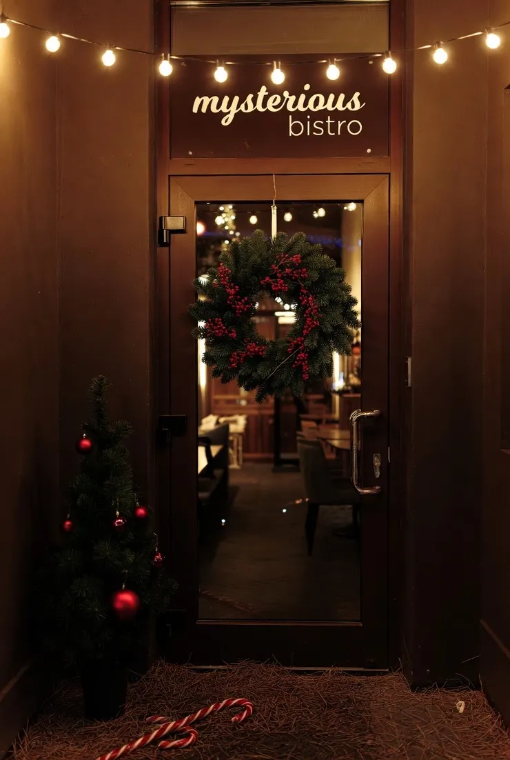 神秘餐酒館(以AI製作)