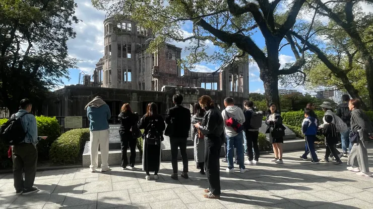 整座城市就像在讀歷史課本