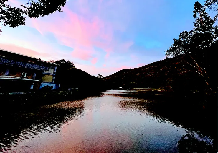 圖 YHCC@苗栗南莊鄉賽夏族民俗文物館旁 向天湖