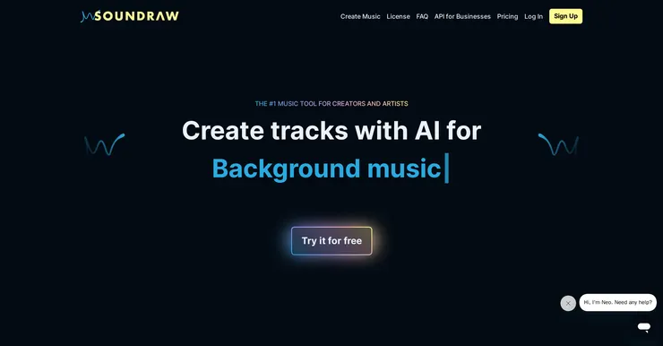 Soundraw AI生成音樂