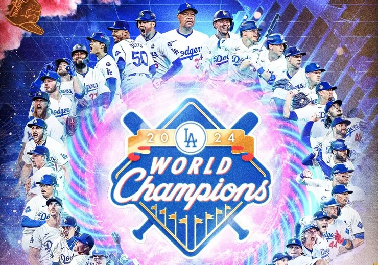 道奇於今年2024奪下世界大賽冠軍