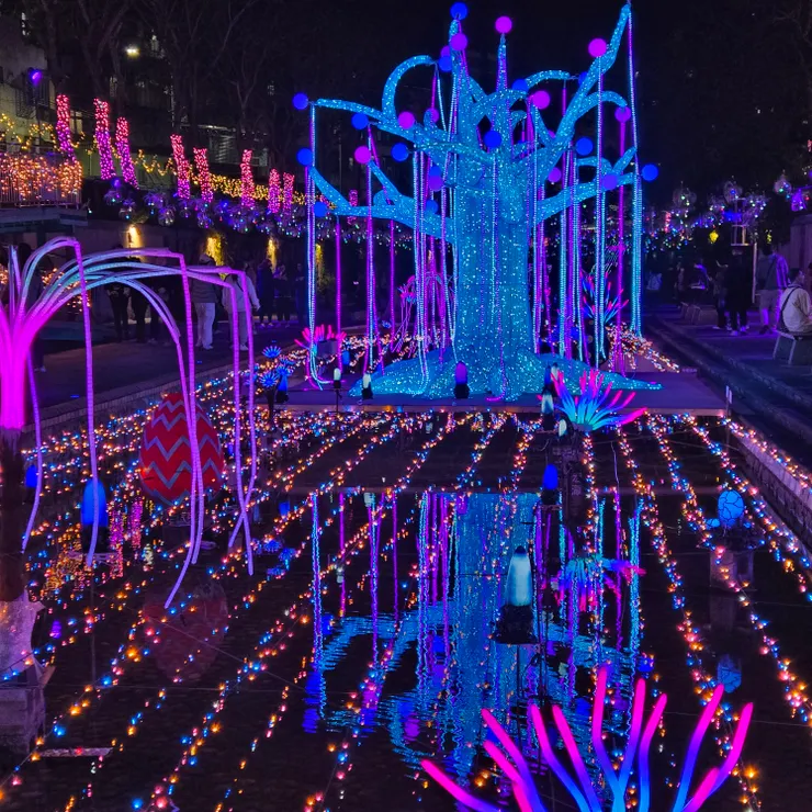 忌妒的樹妖現出原形，伸出魔爪要殘害戀蝶。