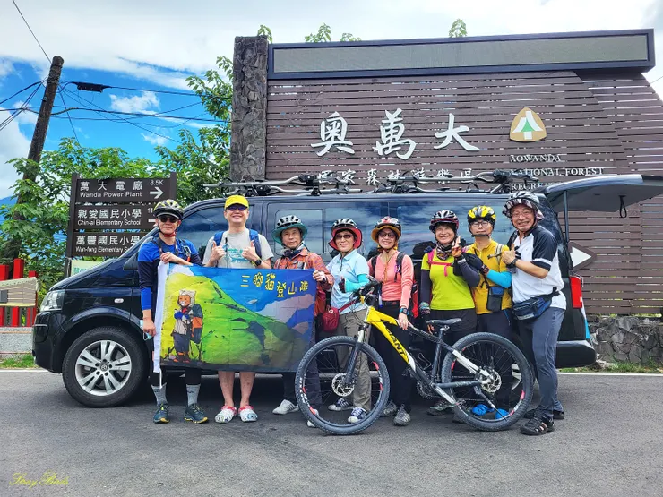 10:30由霧社開騎，沿萬大水庫旁投83縣道一路往下